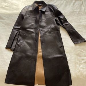 Prada Leather Jacket / Coat